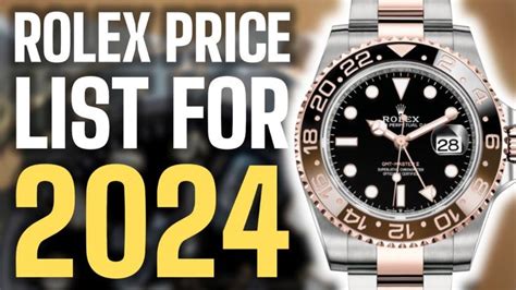 rolex prices new|new rolex price list 2024.